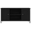 TV-skab Sort eg 100 x 40 x 50 cm Konstrueret træ