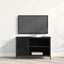 TV-skab Sort eg 80 x 40 x 50 cm Konstrueret træ