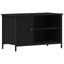 TV-skab Sort eg 80 x 40 x 50 cm Konstrueret træ