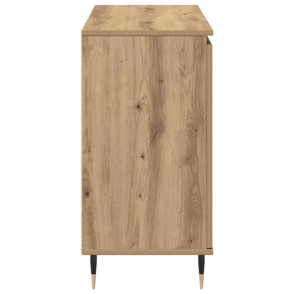 Sideboard Artisan Egetræ 101,5 x 35 x 70 cm Konstrueret træ