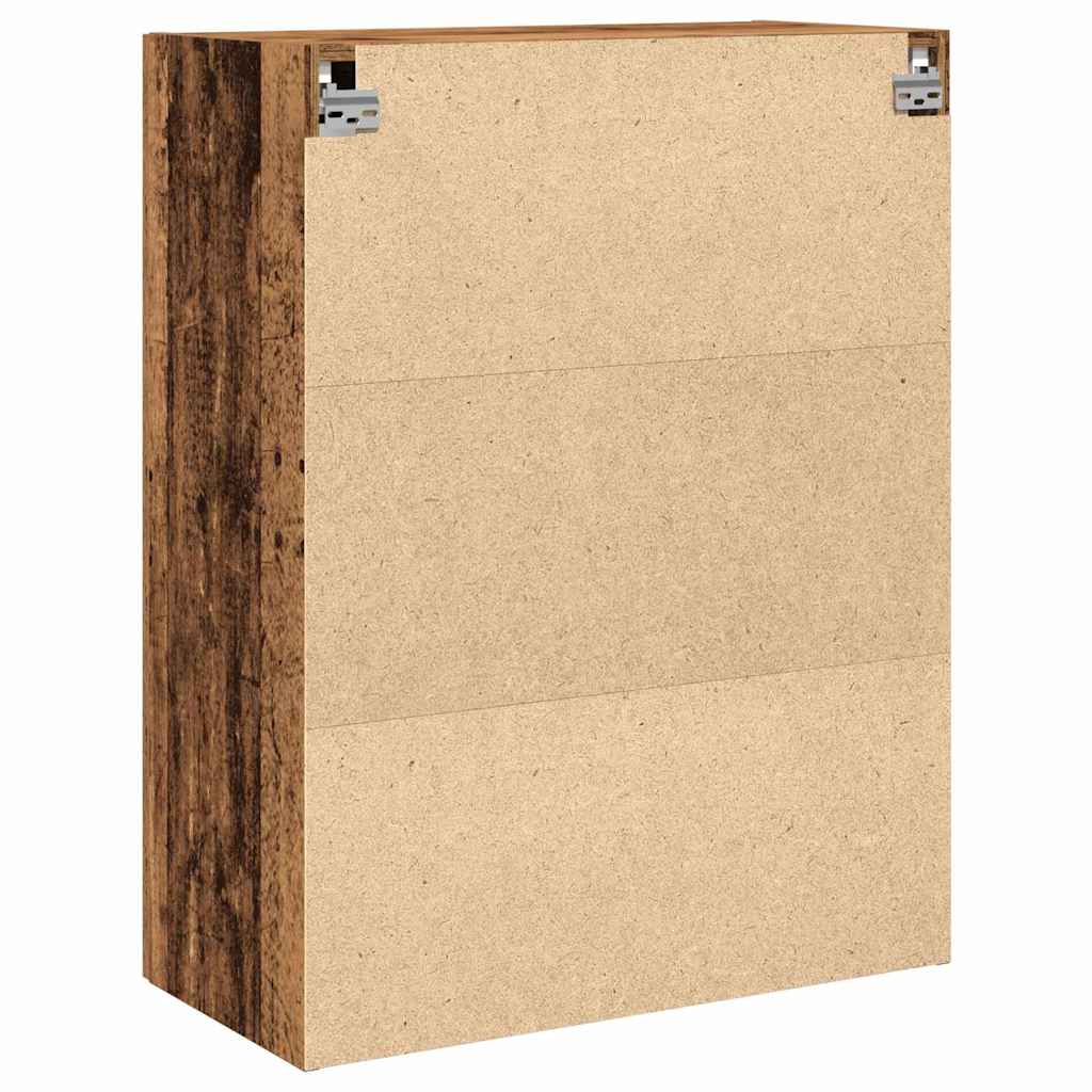 Vægskab Gammelt træ 69,5 x 34 x 90 cm Konstrueret træ
