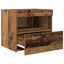 Natskab 2 pcs Gammelt træ 50 x 40 x 45 cm Konstrueret træ