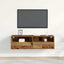 TV vægskab Gammelt træ 100 x 30 x 30 cm Konstrueret træ