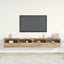 TV vægskab 2 pcs artisan eg Konstrueret træ