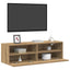 TV vægskab 2 pcs artisan eg Konstrueret træ