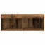 TV-møbelsæt 2 pcs Gammelt træ 80 x 30 x 30 cm Konstrueret træ