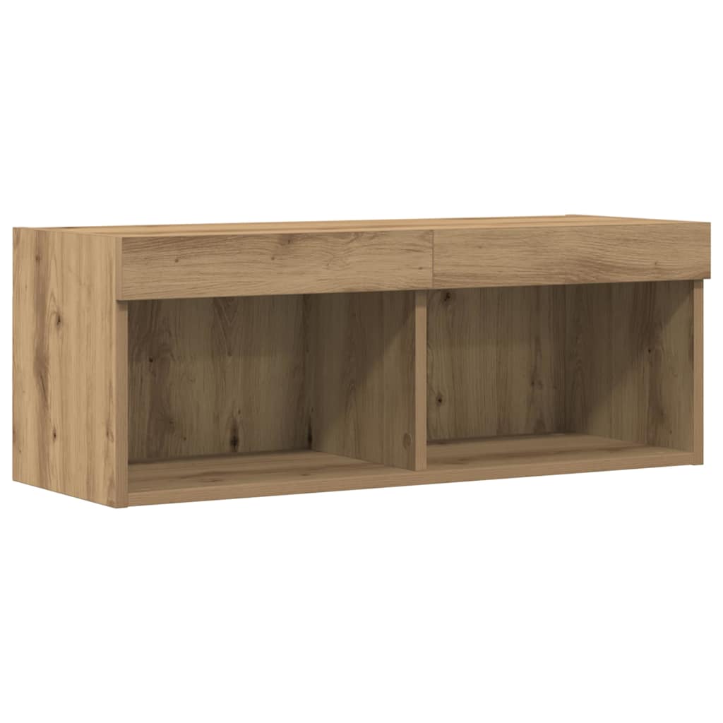 TV-møbelsæt 80 x 30 x 30 cm artisan eg Konstrueret træ