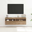 TV vægskab 2 pcs artisan eg Konstrueret træ
