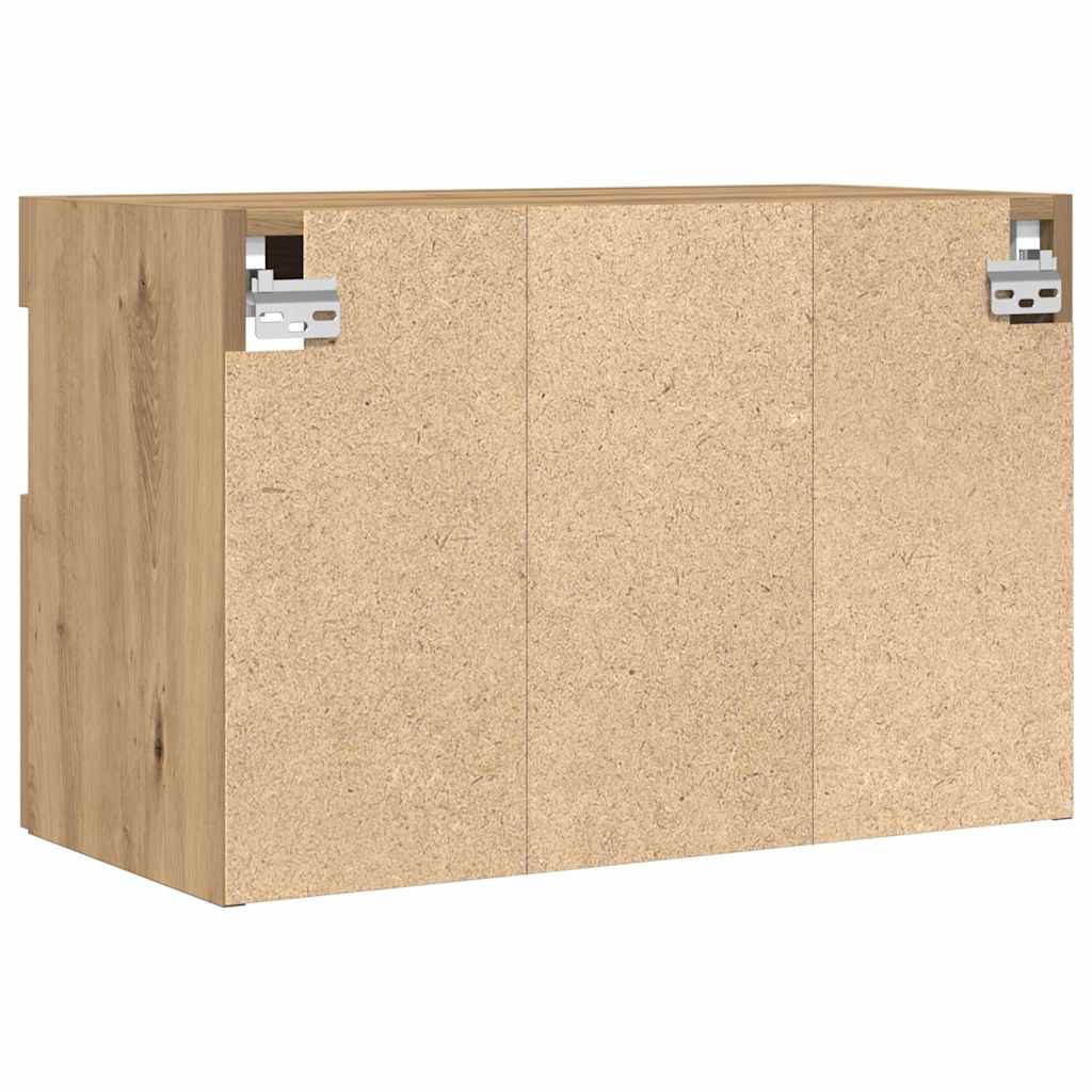 TV vægskab 2 pcs artisan eg Konstrueret træ