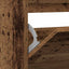 Sko skab med dør Gammelt træ 80 x 21 x 87,5 cm Konstrueret træ