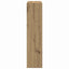 Sko skab 80 x 21 x 87,5 cm Konstrueret træ Røget eg