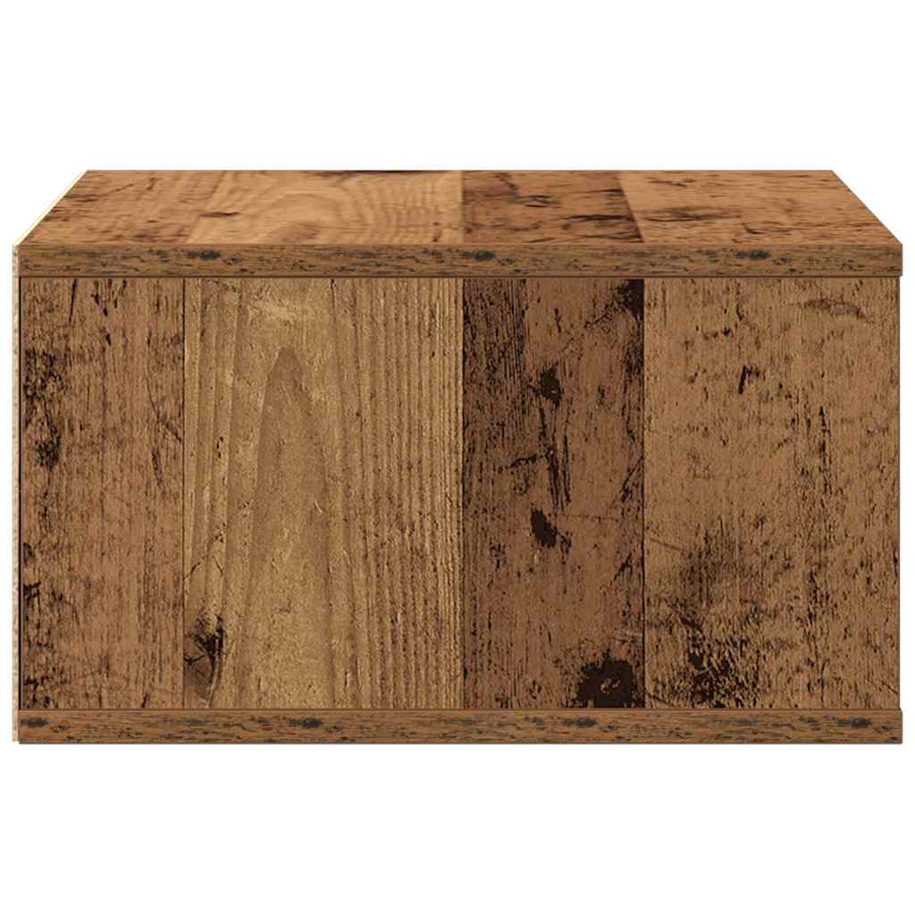 Printerstand Gammelt træ 49 x 40 x 22.5 cm Konstrueret træ