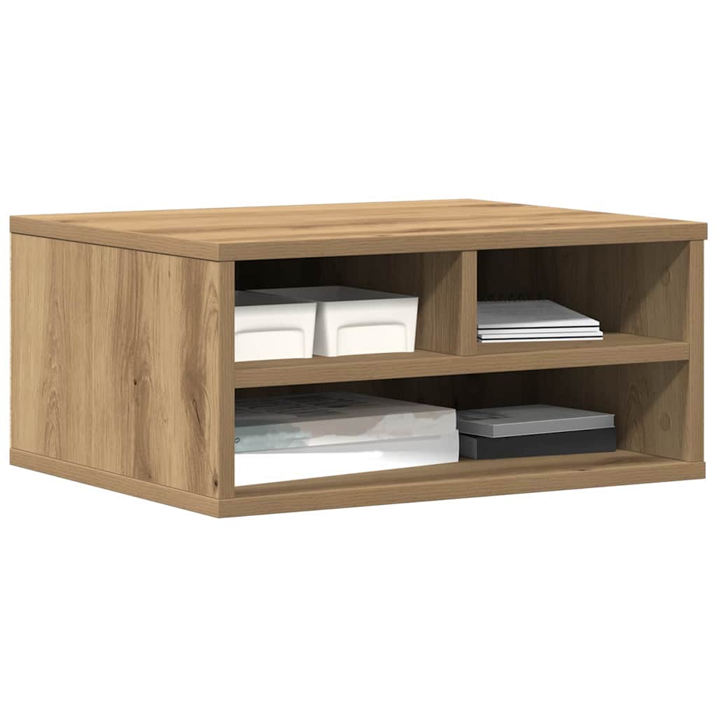 Printerstand Artisan Egetræ 49 x 40 x 22.5 cm Konstrueret træ