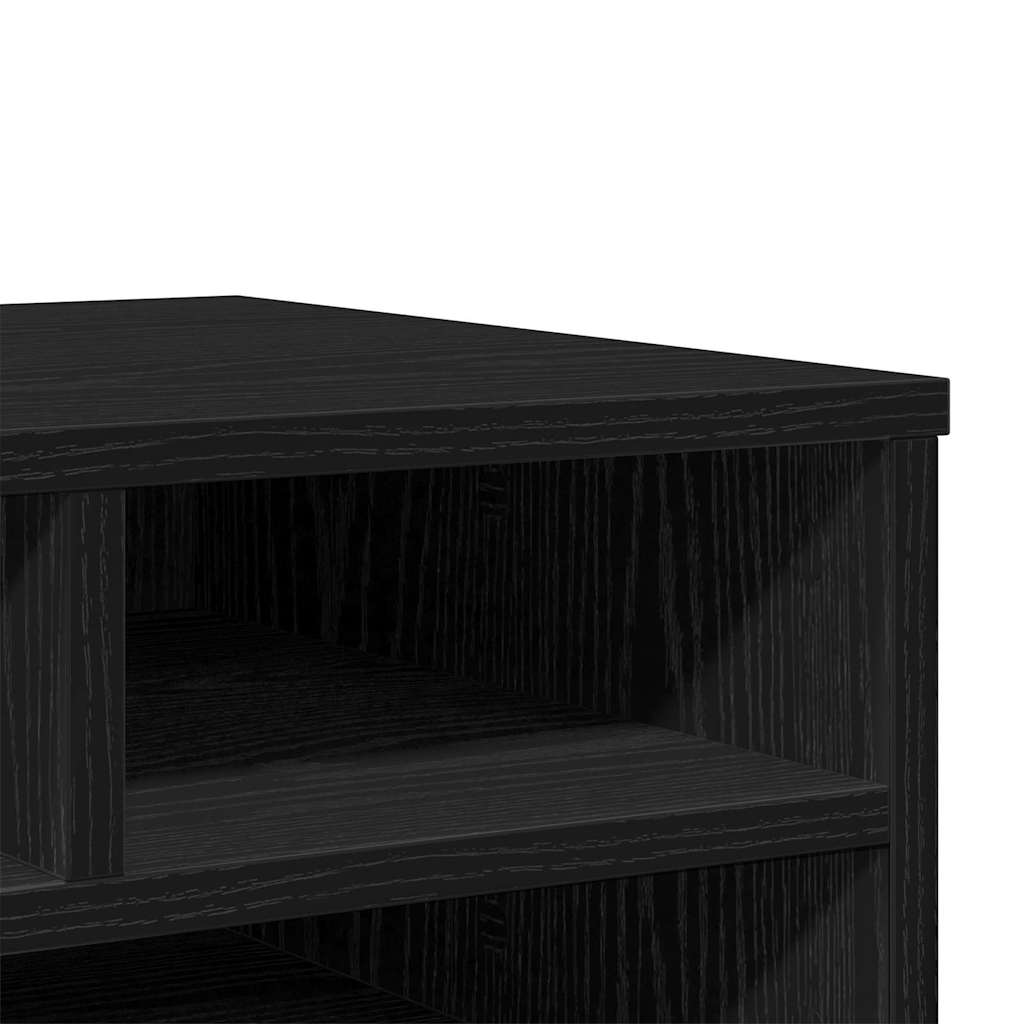 Printerstand Sort eg 49 x 40 x 22.5 cm Konstrueret træ