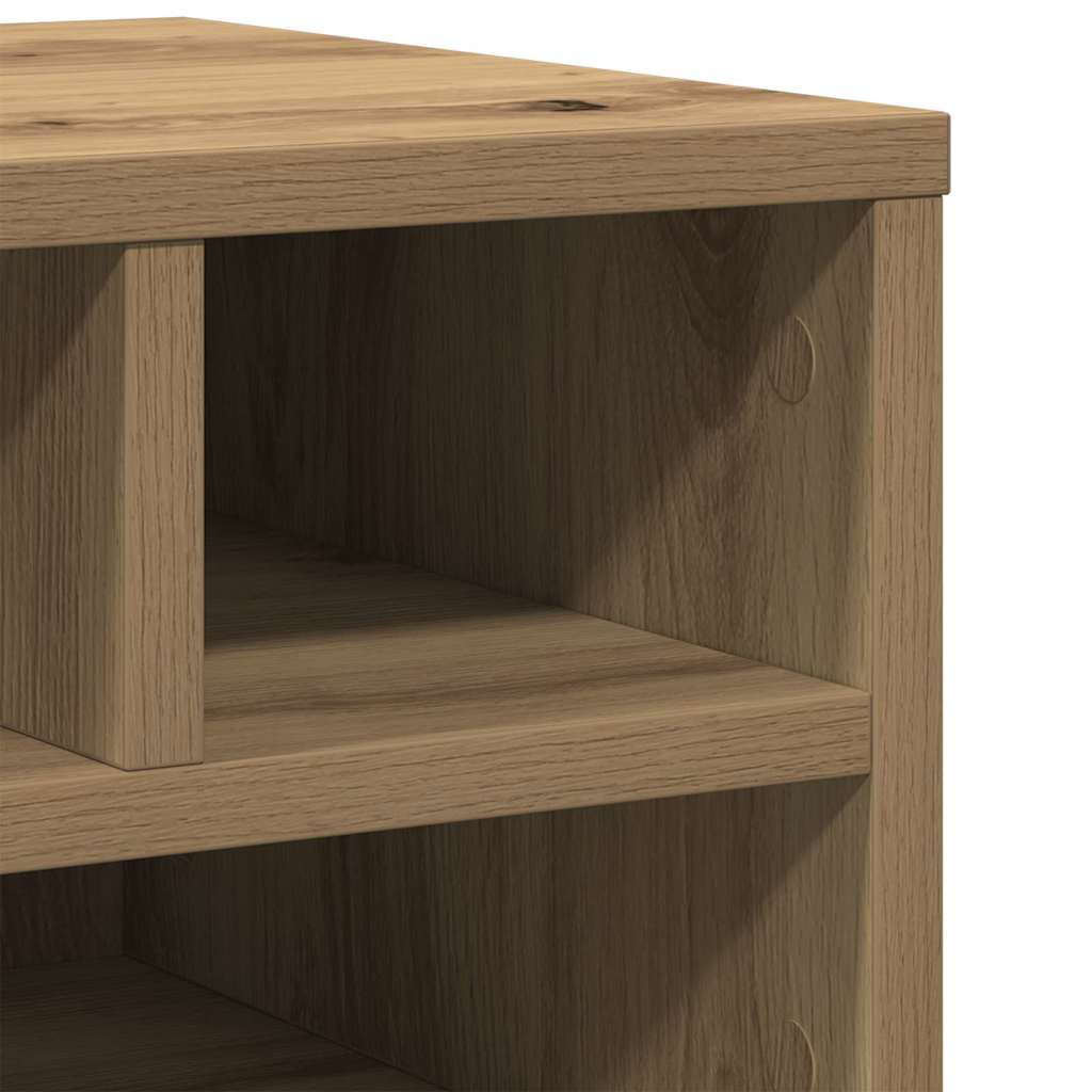 Printerstand Artisan Egetræ 40 x 32 x 22,5 cm Konstrueret træ