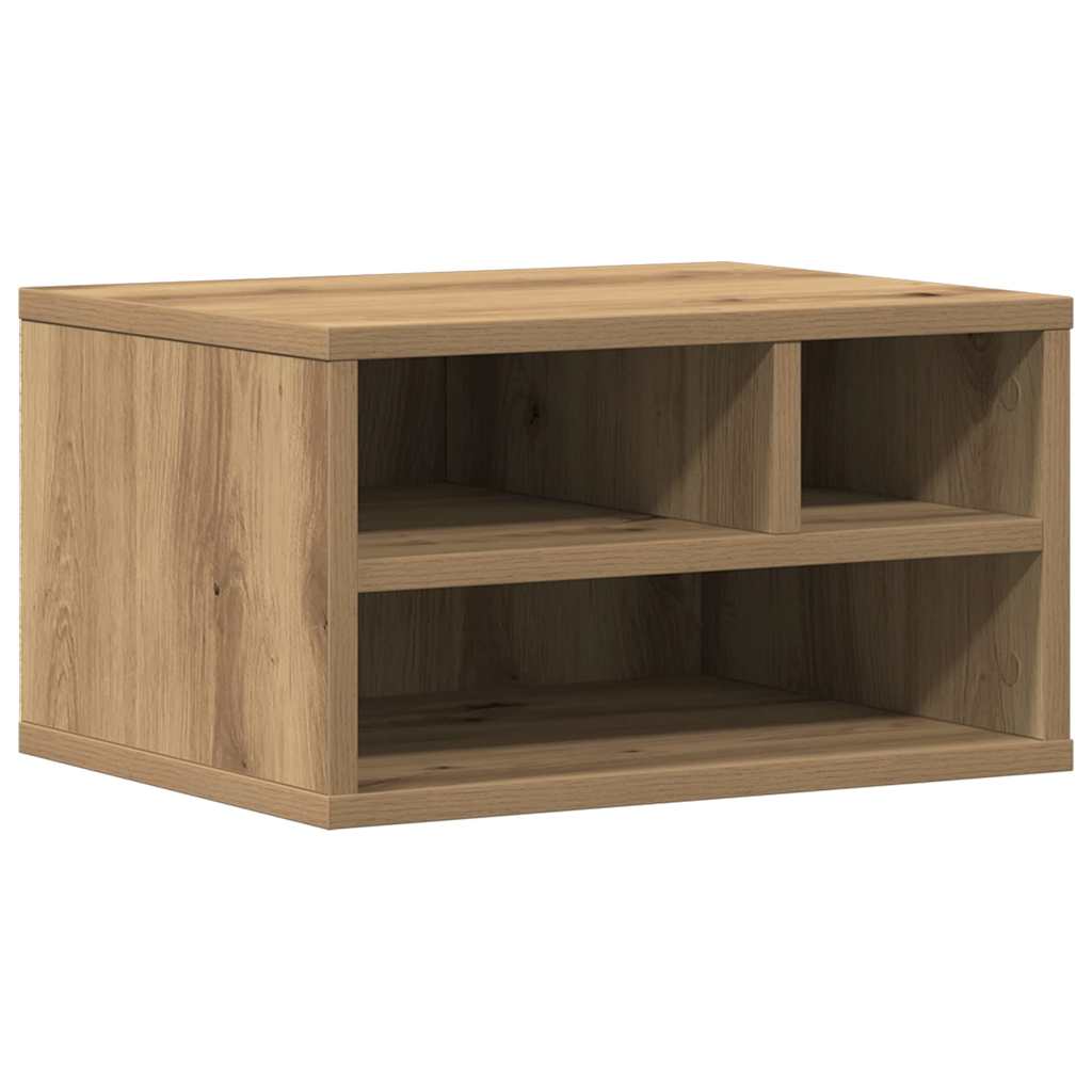 Printerstand Artisan Egetræ 40 x 32 x 22,5 cm Konstrueret træ