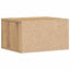 Printerstand Artisan Egetræ 40 x 32 x 22,5 cm Konstrueret træ