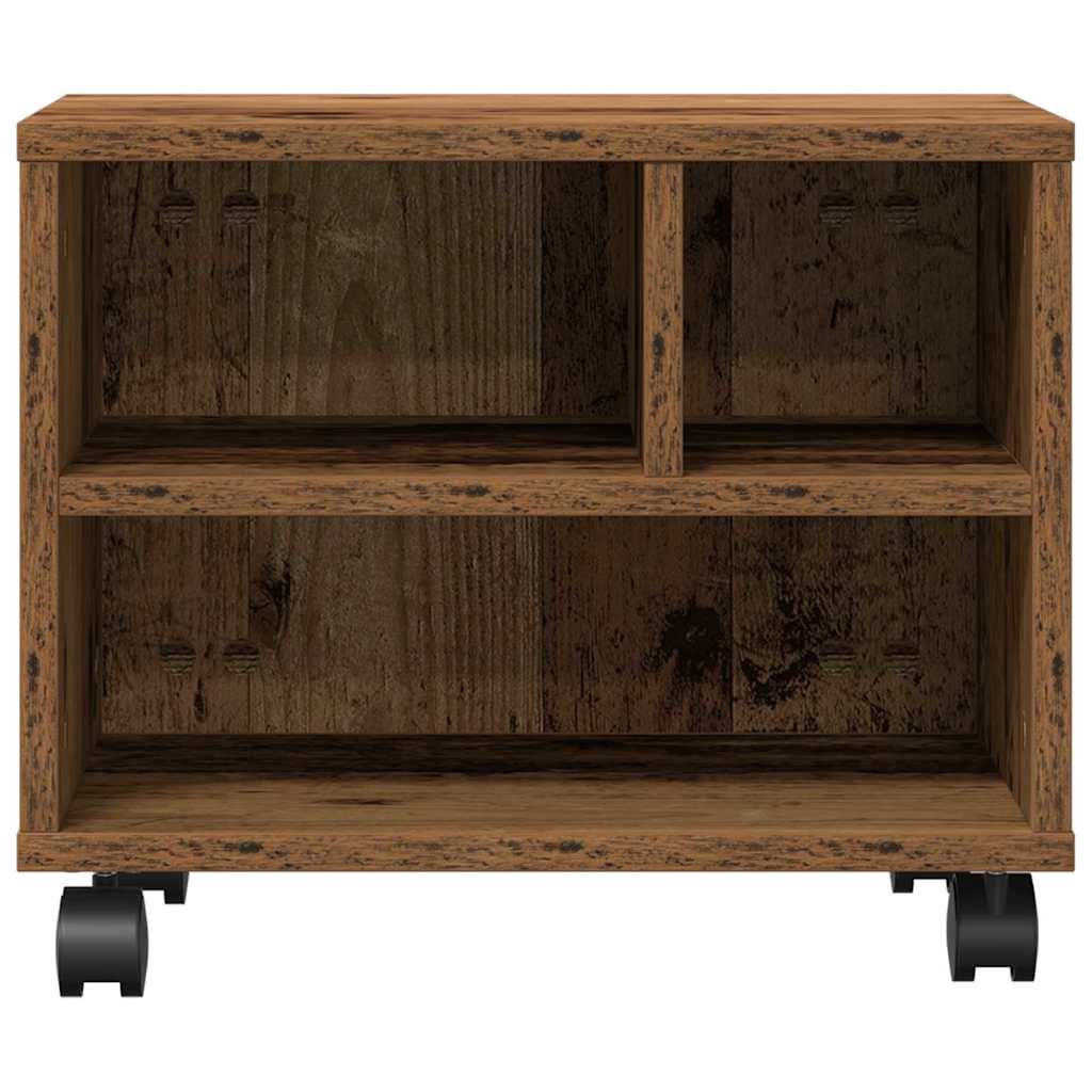 Printerstand Gammelt træ 41 x 32 x 33.5 cm Konstrueret træ