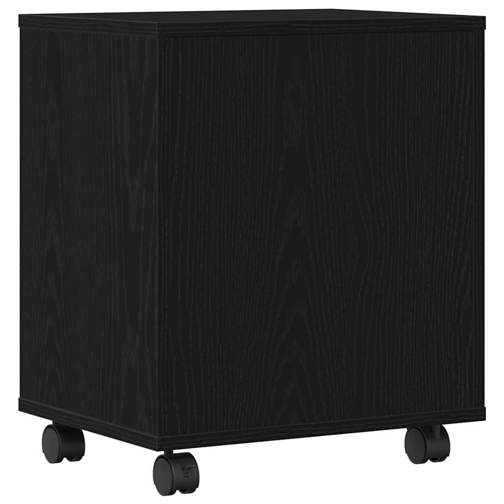 Printerstand Sort eg 41 x 32 x 48 cm Konstrueret træ