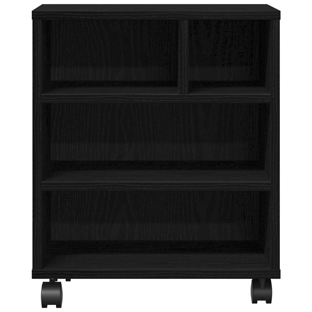 Printerstand Sort eg 41 x 32 x 48 cm Konstrueret træ