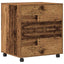 Printerstand Gammelt træ 60 x 50 x 67 cm Konstrueret træ