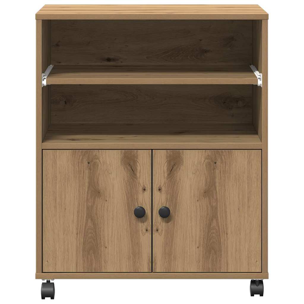 Printerstand Artisan Egetræ 60 x 48 x 74 cm Konstrueret træ