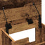 Podium med skuffe Gammelt træ 55 x 55 x 107 cm Konstrueret træ