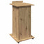 Podium Artisan Egetræ Konstrueret træ 55 x 55 x 107 cm