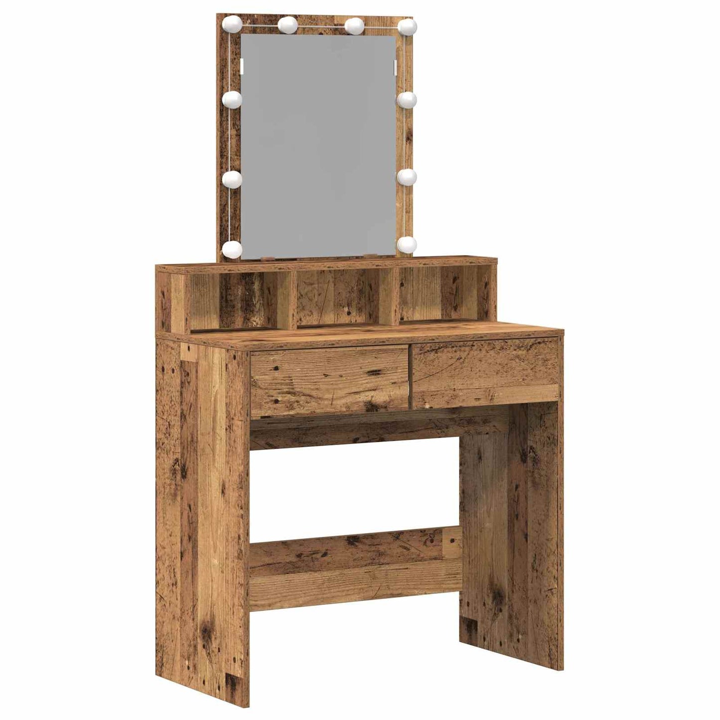 Dressingbord Gammelt træ 80 x 41 x 144,5 cm Konstrueret træ