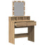 Dressingbord artisan eg 80 x 41 x 144,5 cm Konstrueret træ