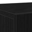 Sideboard Sort eg 90 x 34 x 80 cm Konstrueret træ