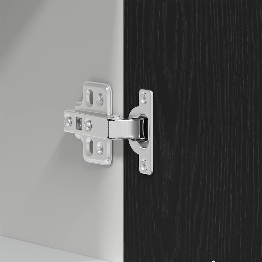 Hængeskab Lyon Sort eg 60 x 31 x 60 cm Konstrueret træ