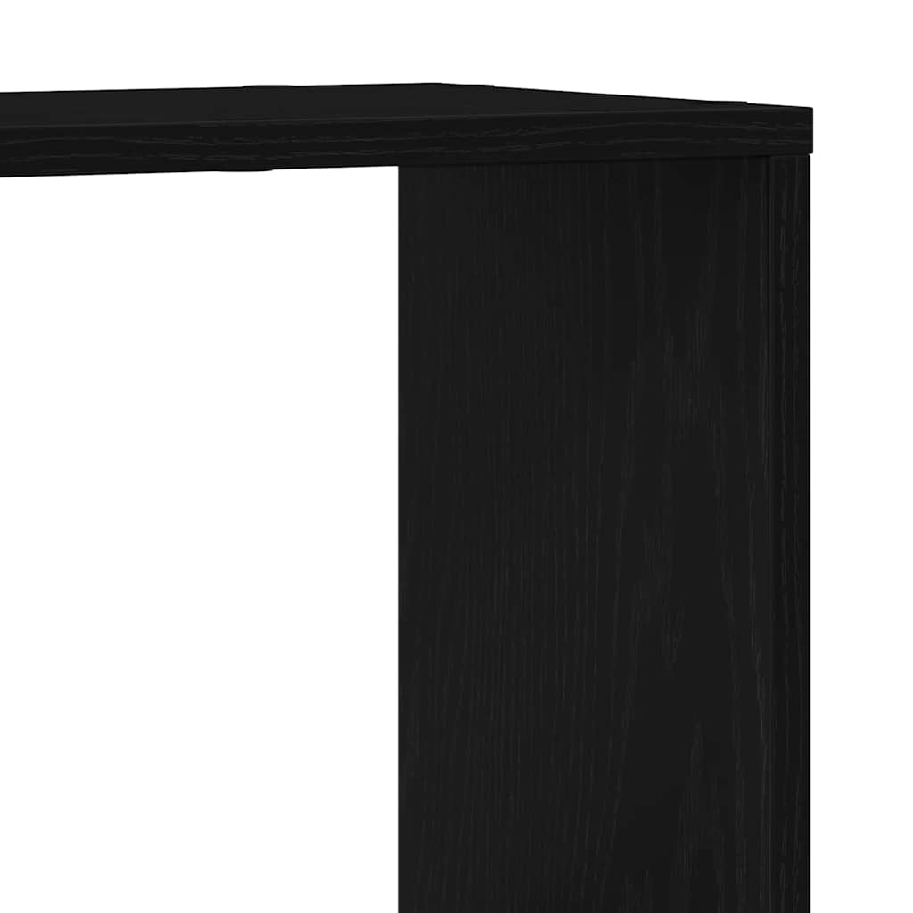 TV-møbelsæt Vægmonteret Sort 60 x 24 x 63 cm Konstrueret træ