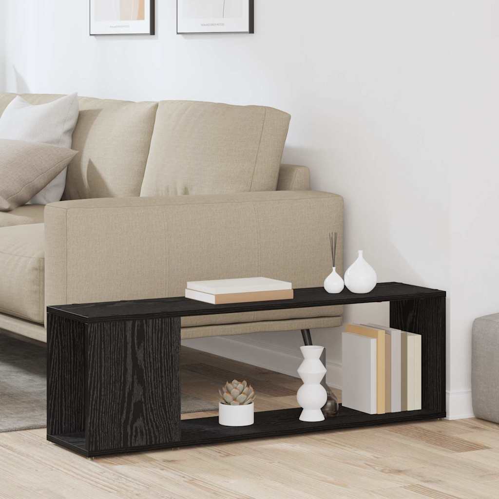 TV-møbelsæt Vægmonteret Sort 100 x 24 x 63 cm Konstrueret træ