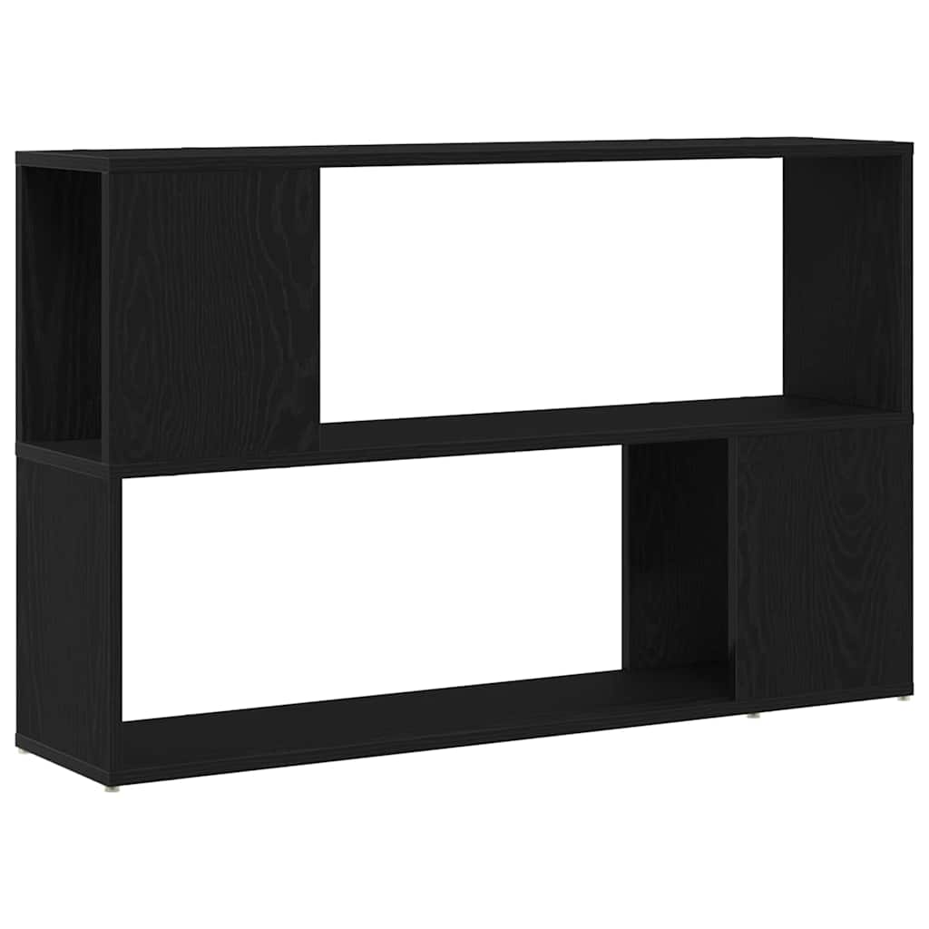TV-møbelsæt Vægmonteret Sort 100 x 24 x 63 cm Konstrueret træ