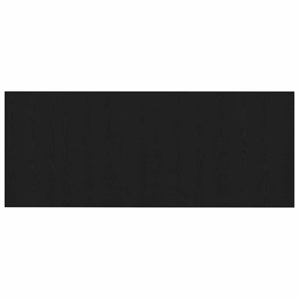 Senge Hovedgærde Sort eg 160 x 1.5 x 80.5 cm Konstrueret træ
