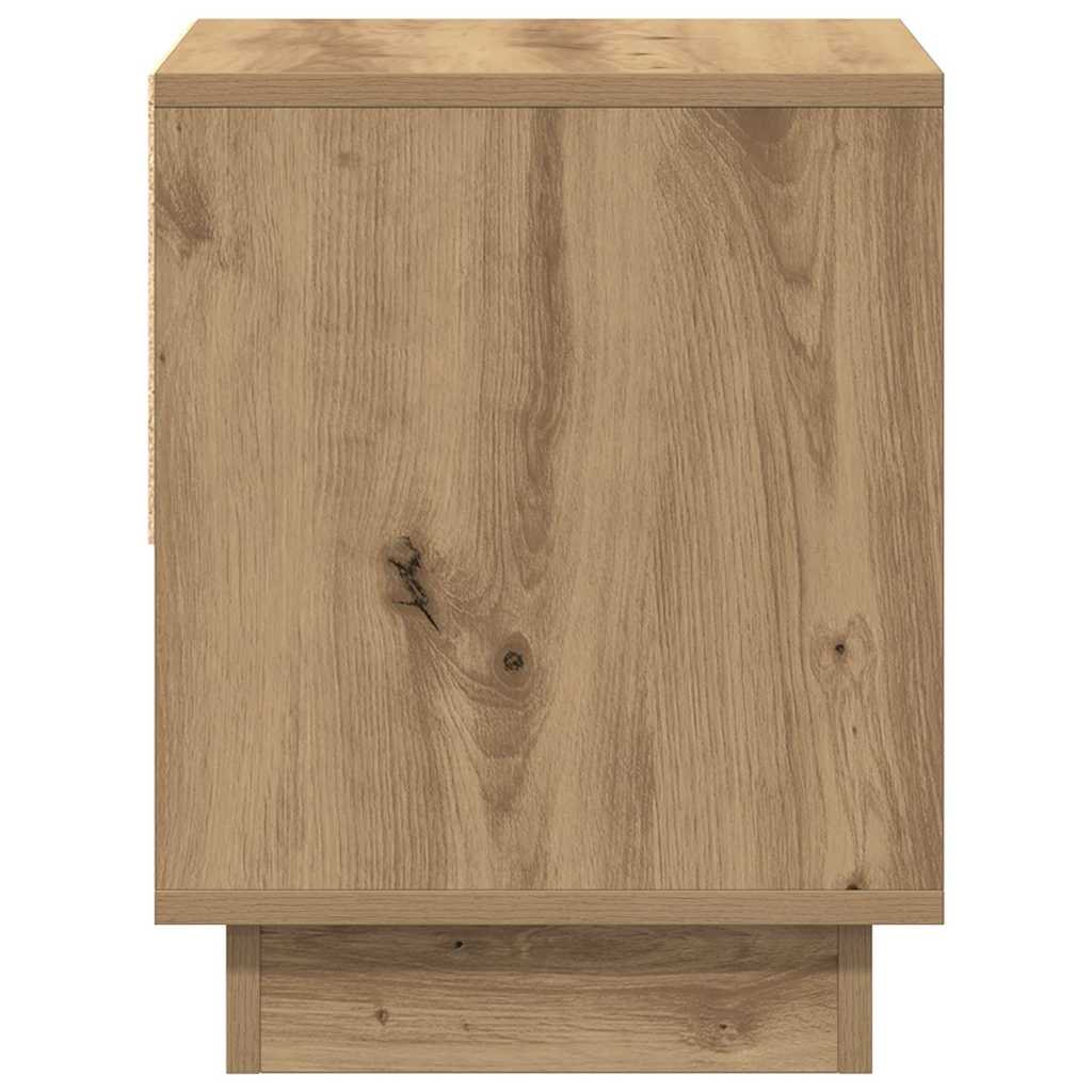 Natbord Artisan Egetræ 45 x 34 x 44 cm Konstrueret træ