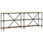 Konsolbord Artisan eg 200 x 30 x 75 cm Konstrueret træ