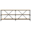 Konsolbord Artisan eg 200 x 30 x 75 cm Konstrueret træ