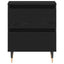 Natskab 2 pcs Sort eg 40 x 35 x 50 cm Konstrueret træ