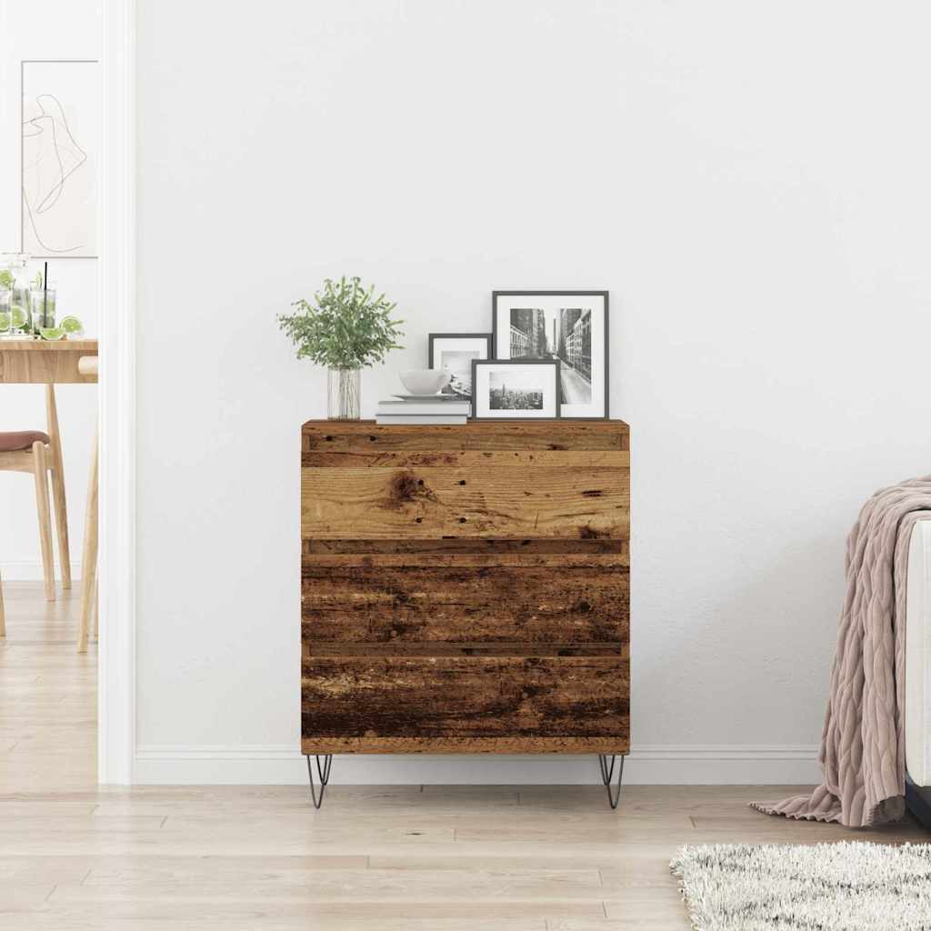 Sideboard Gammelt træ 60 x 35 x 70 cm Konstrueret træ