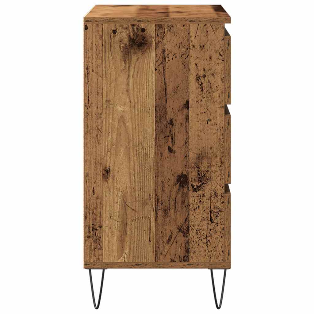 Sideboard Gammelt træ 60 x 35 x 70 cm Konstrueret træ