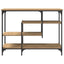 Konsolbord artisan eg 100 x 35 x 75 cm Laminat træ og metal