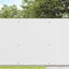 havehegn dobbeltsidet 1,8x5 m PVC hvid