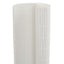 havehegn dobbeltsidet 1,8x5 m PVC hvid