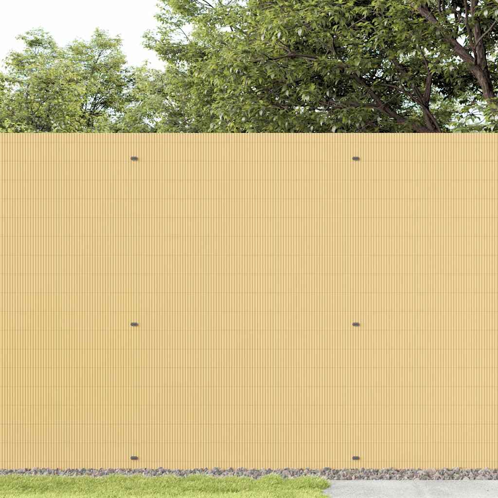 havehegn dobbeltsidet 1,8x5 m PVC gul