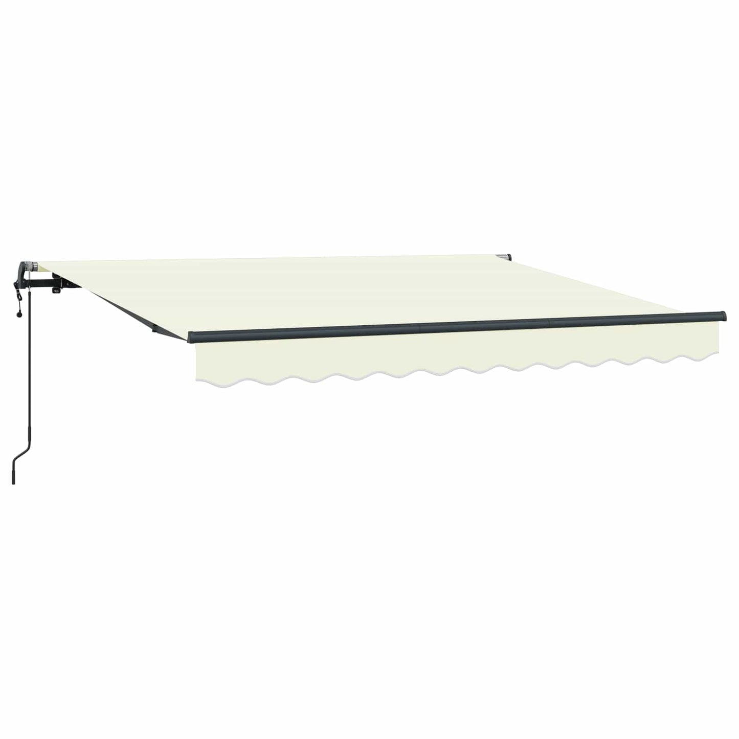 Utrækkelig Markise Creme 250 x 200 cm Stof