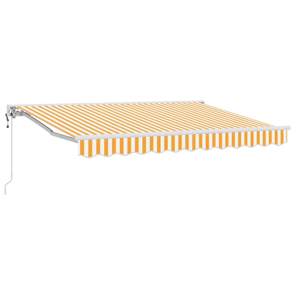 Markiseramme Gul og Hvid 250 x 200 cm