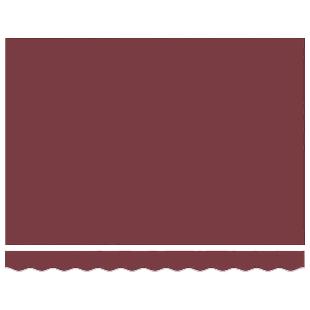 Markiseramme Bordeaux 250 x 200 cm Polyester med PU belægning
