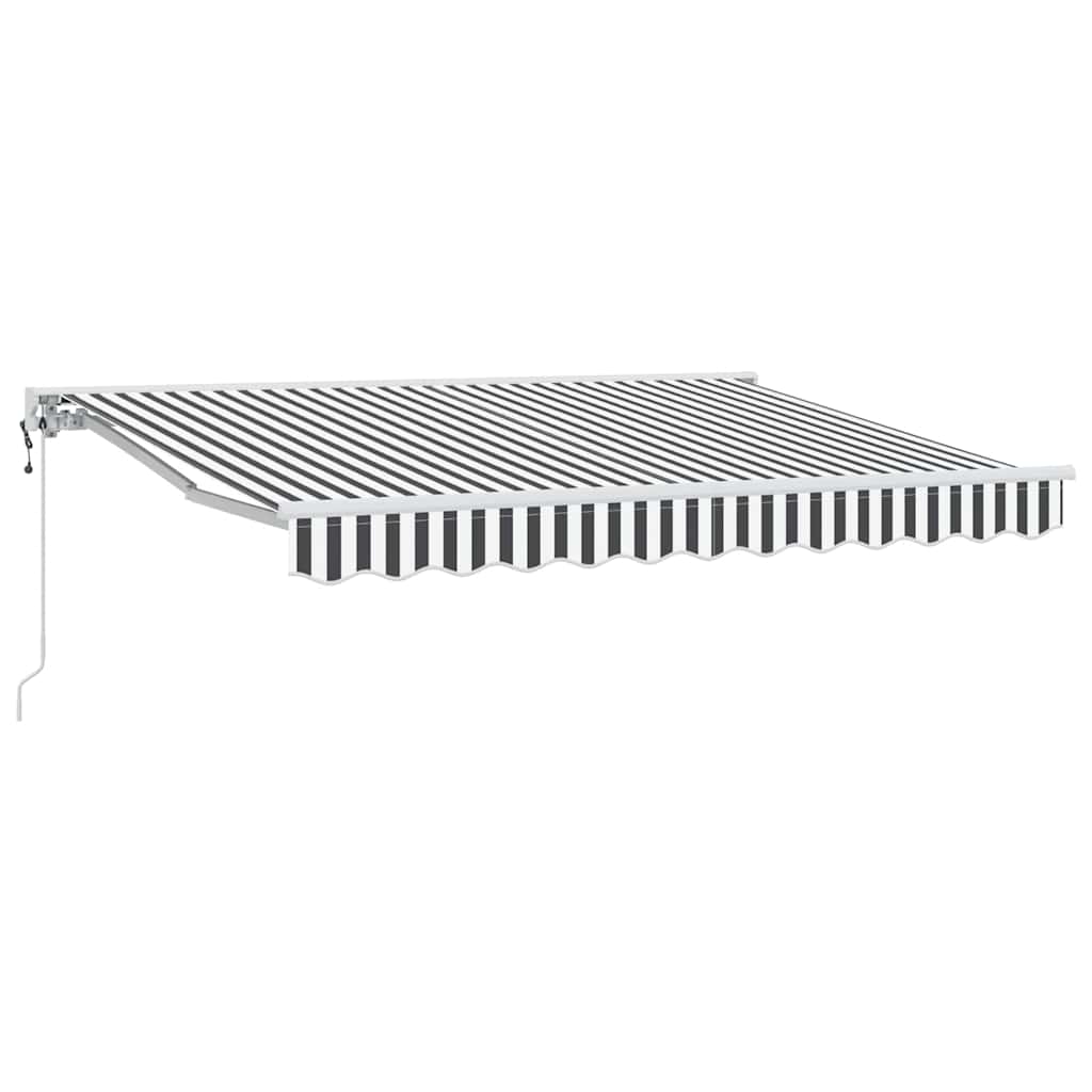Markiseramme Anthracit og hvid 250 x 200 cm